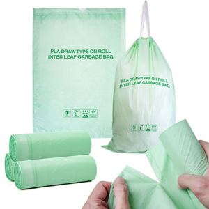 Biodegradable Drawstring Garbage Bags